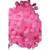 Sıralı Ponpon 1 Metre Pembe