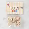 Loren Crafts Handmade 8li Düğme - 1614