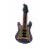 Aplike Ütü İle Yapışan Gitar Pembe Arma 5x3 cm
