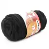 Pamuk Makrome 4 mm İp Siyah
