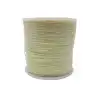 Paraşüt İpi, Bileklik-Kolye örgü ipi 1 mm 50 metre Krem