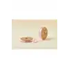 Biye Saten Katlı 007 Pembe 2 cm 25 Metre %100 Polyester
