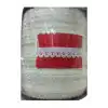 Çamaşır Lastiği Dantelli 1 cm 1 Metre Kırık Beyaz