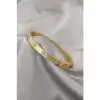 Colezium CLZ943  Çelik Gold Renk Cartier Bileklik