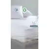 Mikro Sıvı Geçirmez Tek Kişilik Yatak Alezi Beyaz 120X200