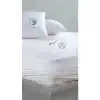 Mikro Sıvı Geçirmez Tek Kişilik Yatak Alezi Beyaz 120X200