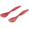 Durbuldum Akrilik Soft Kırmızı Kaşık-Çatal