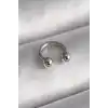 316L Çelik Gümüş Renk Halka Model Topçuk Piercing - TJ-PR1369