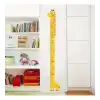 Sevimli Sarı Zürafa Boy Ölçüsü Sticker