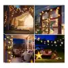 Solar 8 Fonksiyonlu 7 Metre 30 Yıldız LED