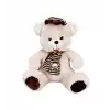 BFS 001521 Şapkalı Atkılı Peluş Ayı 50 cm