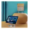 360 Derece Dönebilen Yükseltilmiş Masaüstü Ayarlanabilir Metal Tablet Standı