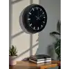 Black Baseline 40 Cm Metal Duvar Saati