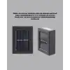 Dış Mekan Güneş Paneli ile Aydınlatma Lambası