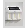 Dış Mekan Solar Duvar Lambası – 120° Hareket Algılama, 3 Işık Modu