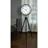 Eskitme Tripod Ayaklı Dekoratif Saat