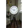 Eskitme Tripod Ayaklı Dekoratif Saat