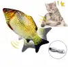 Hareketli Balık Kedi Oyuncağı Şarjlı