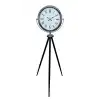 Krom Asalet Tripod Ayaklı Saat
