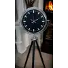 Krom Prime Modern Tripod Ayaklı Saat