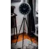 Krom Prime Modern Tripod Ayaklı Saat