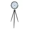 Krom Standart Tripod Ayaklı Saat