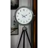 Krom Standart Tripod Ayaklı Saat
