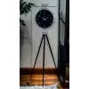 Krom Zarif Tripod Ayaklı Saat