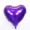 Mor Kalp Folyo Balon 45 Cm.