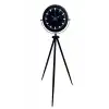 Siyah Lüks Sade Tripod Ayaklı Saat