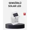 Solar Sensörlü Dış Mekan Lamba 3 Işık Modlu ve IP65 Dayanıklı