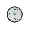 Zentime 36 Cm Kahverengi Dekoratif Duvar Saati