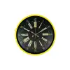 Zentime 36 Cm Sarı Dekoratif Duvar Saati