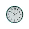 Zentime 36 Cm Turkuaz Dekoratif Duvar Saati
