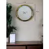 Zentime 40 Cm Gold Lüks Duvar Saati