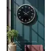 Zentime 40 Cm Krom Şık Duvar Saati