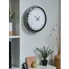 Zentime 40 Cm Krom Şık Duvar Saati