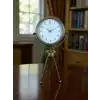 Zentime Eskitme Vintage Üç Ayaklı Masa Saati