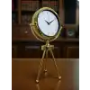 Zentime Eskitme Vintage Üç Ayaklı Masa Saati