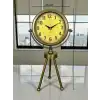 Zentime Eskitme Vintage Üç Ayaklı Masa Saati