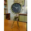 Zentime Gold Lüks Üç Ayaklı Masa Saati