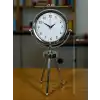 Zentime Krom Şık Üç Ayaklı Masa Saati