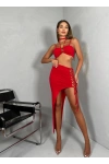 Yırtmaç Detay Midi Model