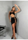 Yırtmaç Detay Midi Model
