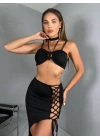 Yırtmaç Detay Midi Model