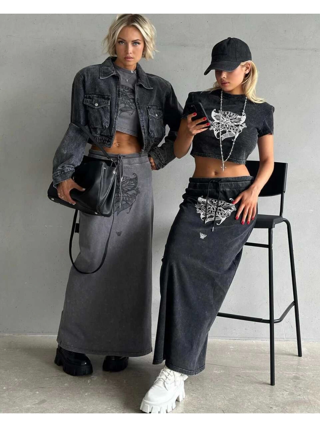 ÜÇ İPLİK YIKAMALI PAMUK ETEK TAKIM