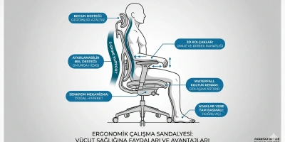 ergonomik çalışma koltuğu