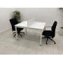 2 Kişilik Beyaz Çoklu Çalışma Masası Workstation