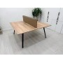 2 Kişilik Çoklu Çalışma Masası Workstation