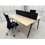 2 Kişilik Çoklu Çalışma Masası Workstation